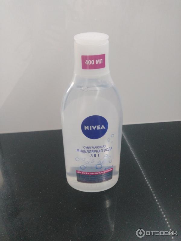 смягчаяющая мицелярная вода nivea 3 в 1