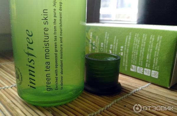 Увлажняющий тоник Innisfree Green Tea Moisture Skin