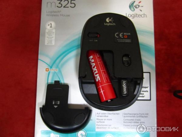 Беспроводная лазерная мышь Logitech M325 фото