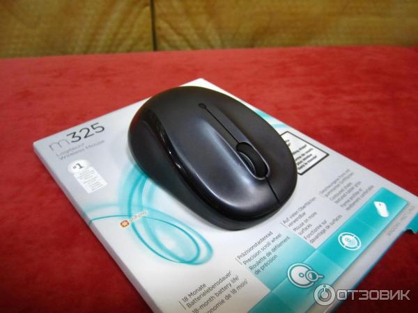 Беспроводная лазерная мышь Logitech M325 фото