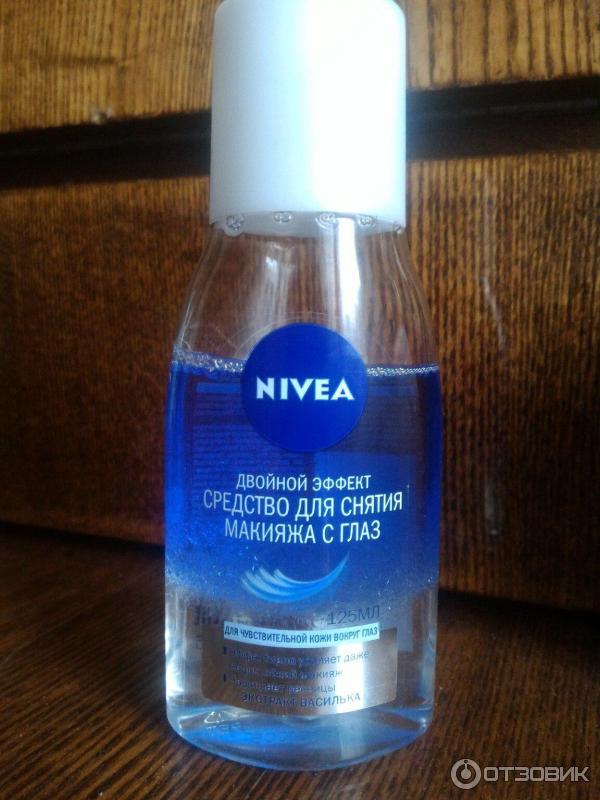 Средство для удаления макияжа с глаз Nivea Двойной эффект фото