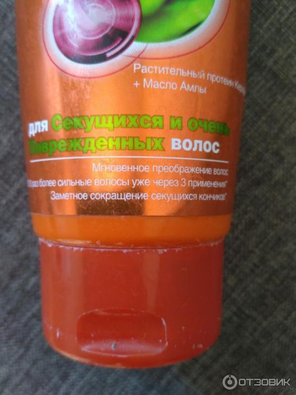 Мгновенная маска-эликсир Garnier Fructis SOS восстановление фото