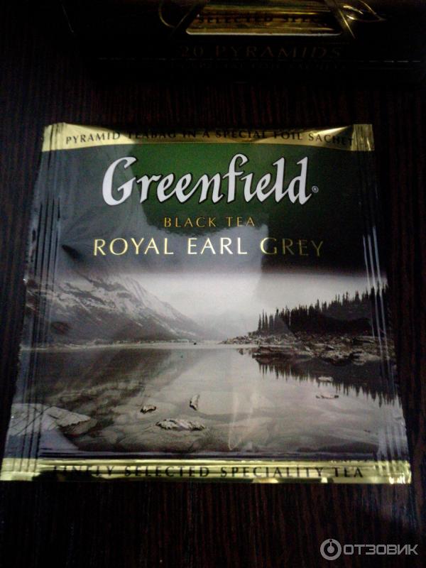 Черный чай Greenfield Royal Earl Grey фото