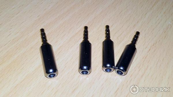 Штекер универсальный для ремонта наушников Rich Tech Jack 3,5 mm 4 pin