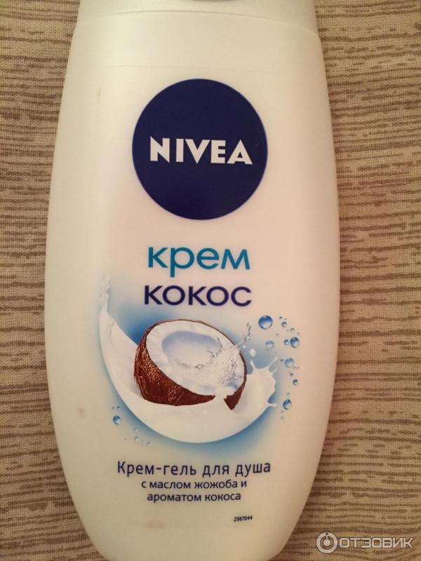 Гель-крем для душа Nivea Крем кокос фото