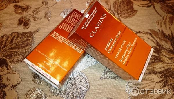 Концентрат с эффектом искусственного загара Clarins Radiance-Plus Golden Glow Booster фото