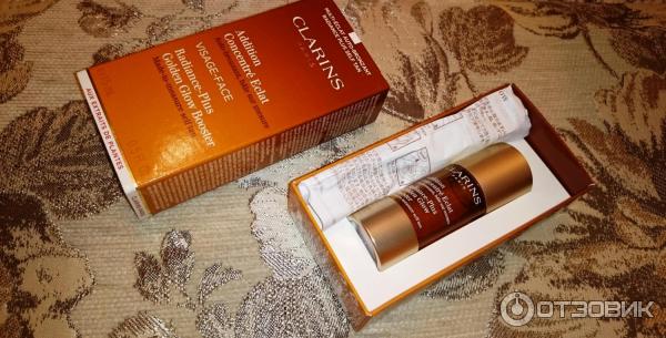 Концентрат с эффектом искусственного загара Clarins Radiance-Plus Golden Glow Booster фото