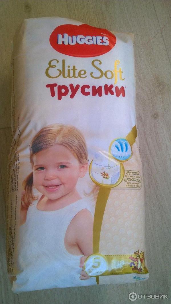 Трусики-подгузники Huggies Elite Soft фото