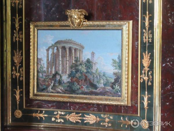 Картина из каменной мозаики римским мастер Арватти( 1770 г)в Аванзале Агатовых комнат