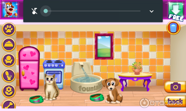 Украсить дом домашние питомцы - игра для Android фото