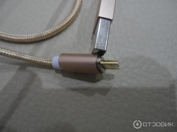 Магнитный USB-кабель eLough для зарядки телефона фото