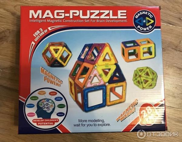 Магнитный конструктор Игруша Magic Magnetic фото