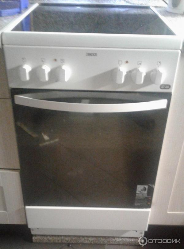 Как снять стекло с электроплиты занусси Отзыв о Электрическая плита Zanussi ZCV954001W Простая качественная плита.