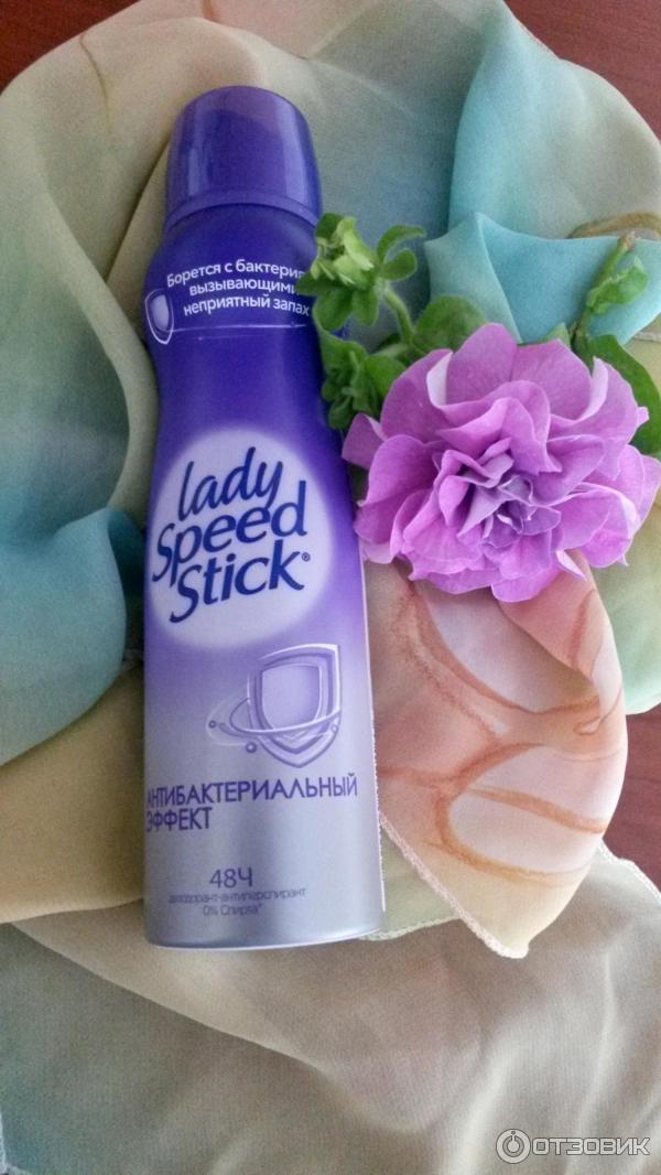 Дезодорант-антиперспирант Lady Speed Stick антибактериальный эффект фото