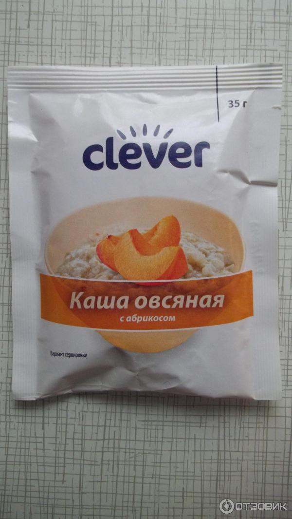 Каша овсяная моментального приготовления Clever фото