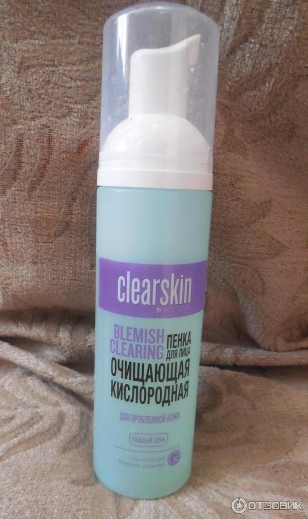 Пенка для лица Avon Clearskin Очищающая кислородная фото