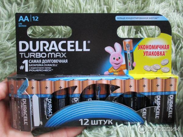 Батарейки Duracell Turbo Max AA фото