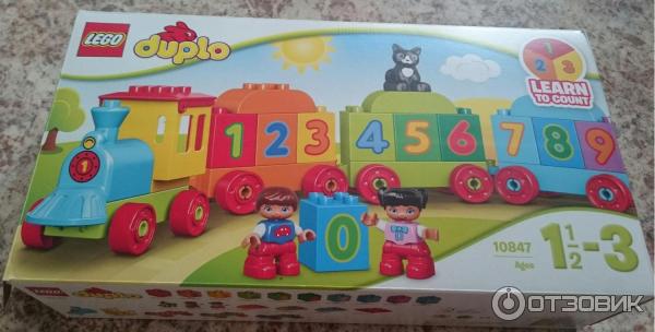 Конструктор Lego Duplo 10847 Поезд Считай и Играй фото