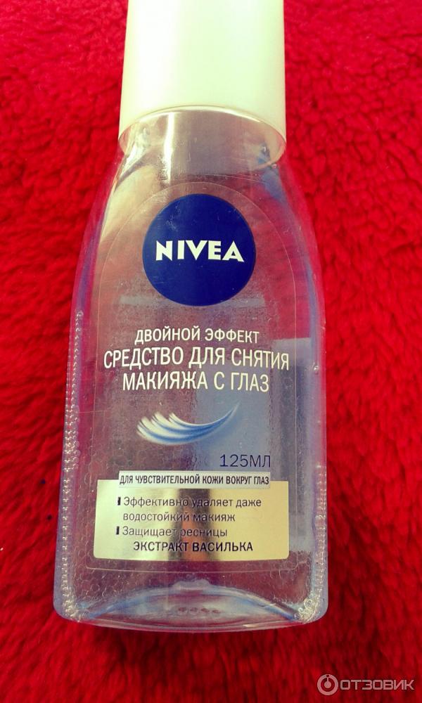 Средство для удаления макияжа с глаз Nivea Двойной эффект фото