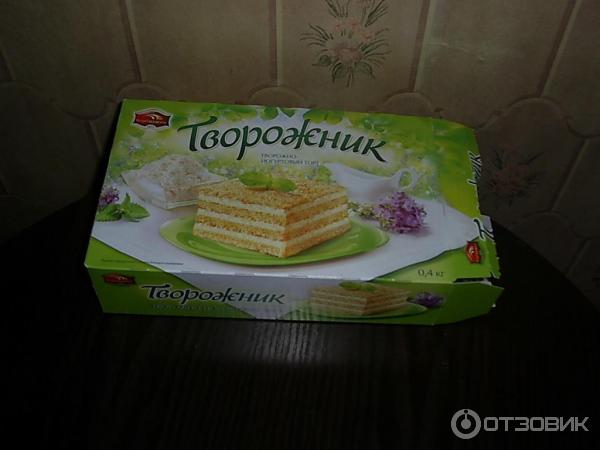 Творожно-йогуртовый торт Творожник Черемушки фото