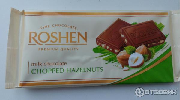 Молочный шоколад Roshen Milk Chocolate фото