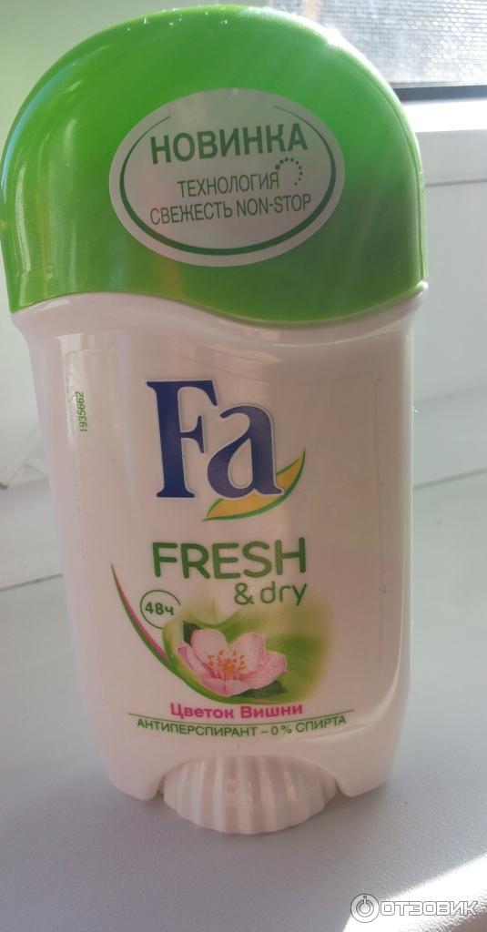 Дезодорант-антиперспирант Fa Fresh & Dry Цветок вишни фото