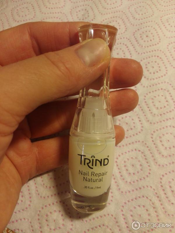 Укрепитель ногтей глянцевый Trind Nail Repair Natural фото