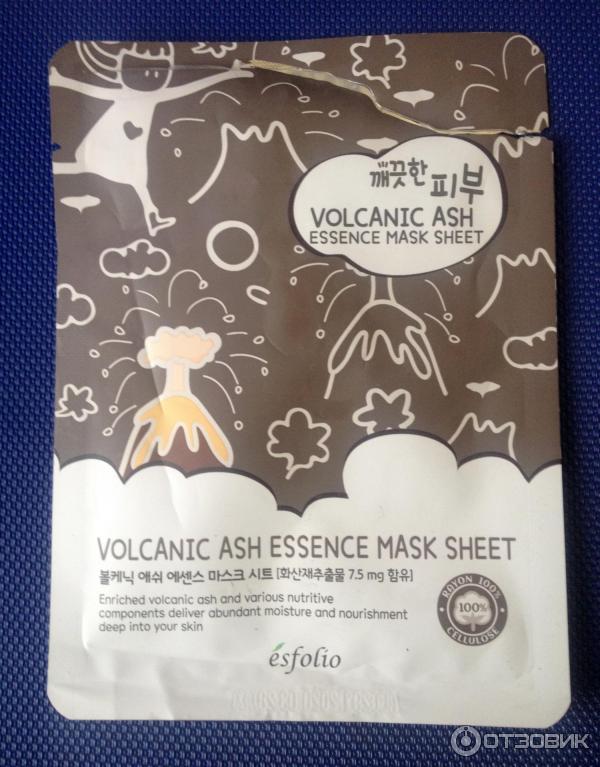 Тканевая маска Volcanic Ash Essence Mask Sheet фото