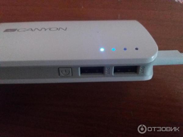 Портативное зарядное устройство Canyon 10000 mAh фото