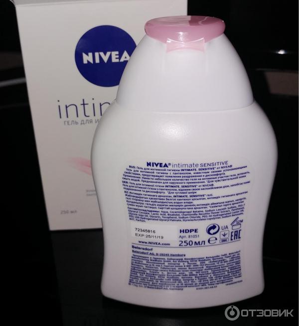 Гель для интимной гигиены Nivea Intimate Sensitive фото