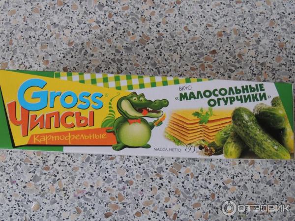 Чипсы картофельные Gross фото