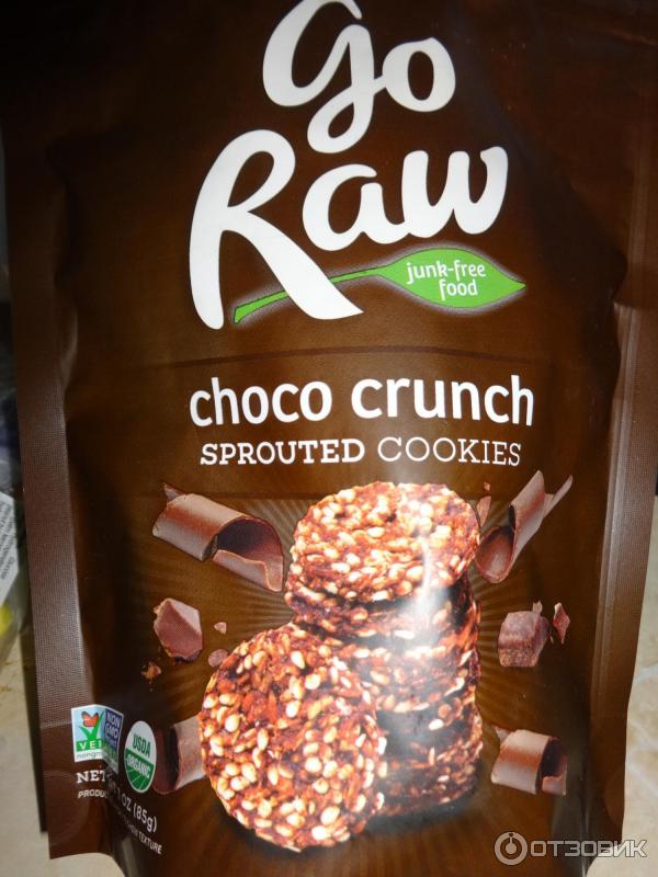 Печенье Go Raw Choco Crunch