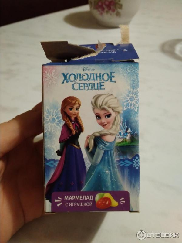 Мармелад с игрушкой Sweet box Холодное сердце фото