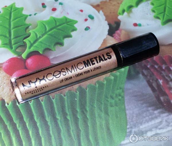 Кремовый блеск для губ Nyx Cosmic Metals Lip Cream фото