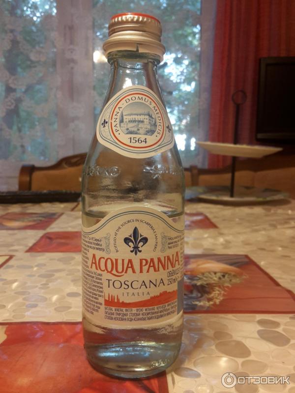 Минеральная вода Acqua Panna фото