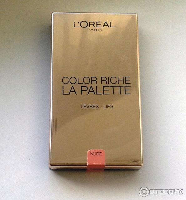 Палетка для губ L'Oreal Colour Riche Lip Palette фото