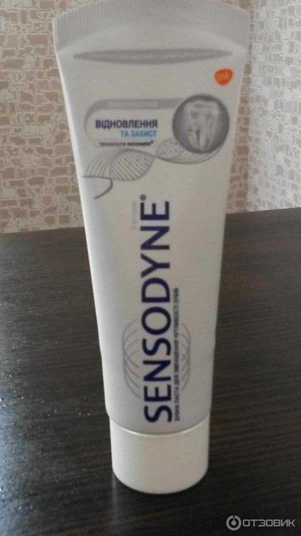 Зубная паста Sensodyne Восстановление и защита фото