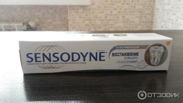 Зубная паста Sensodyne Восстановление и защита фото