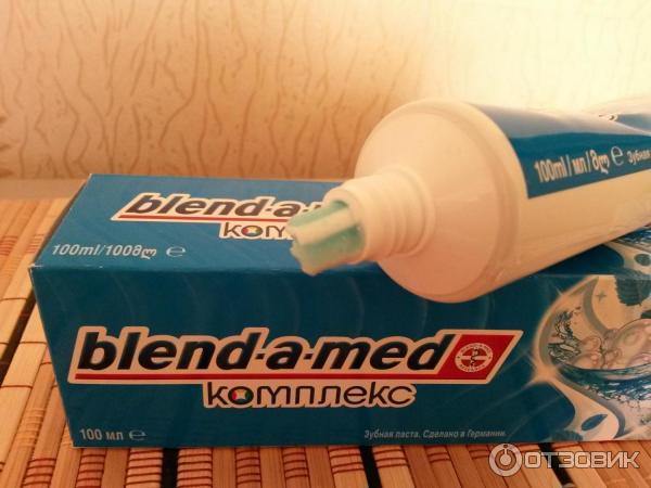 Зубная паста Blend-a-med Комплекс с ополаскивателем фото