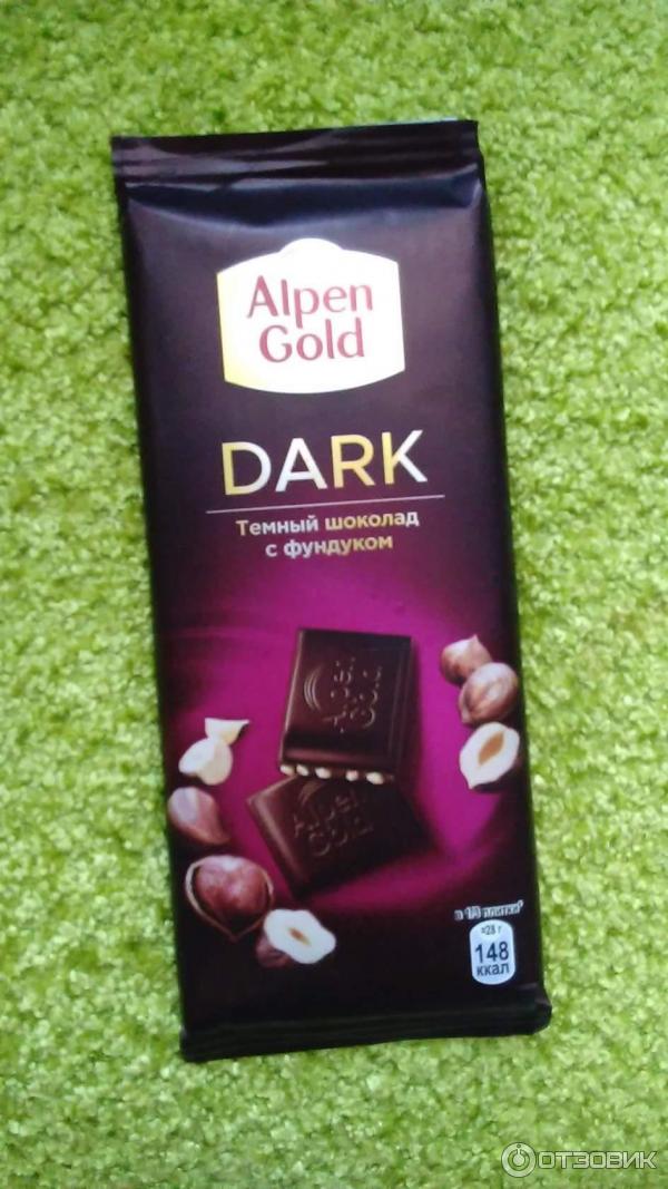 Шоколад Alpen Gold Dark фото