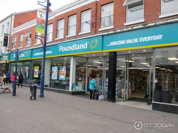 Магазин Poundland (Великобритания, Англия) фото