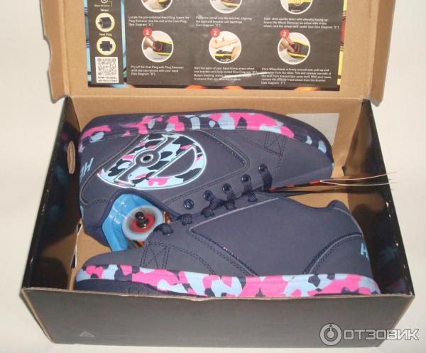 Роликовые кроссовки Heelys фото