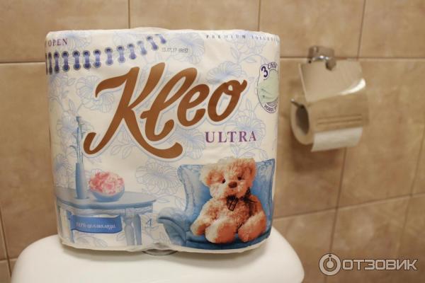 Туалетная бумага Kleo Ultra фото