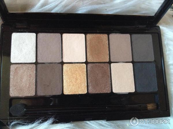 Палетка теней Maybelline The Nudes eyeshadow palette фото