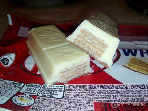 Шоколад Nestle KitKat Chunky White фото