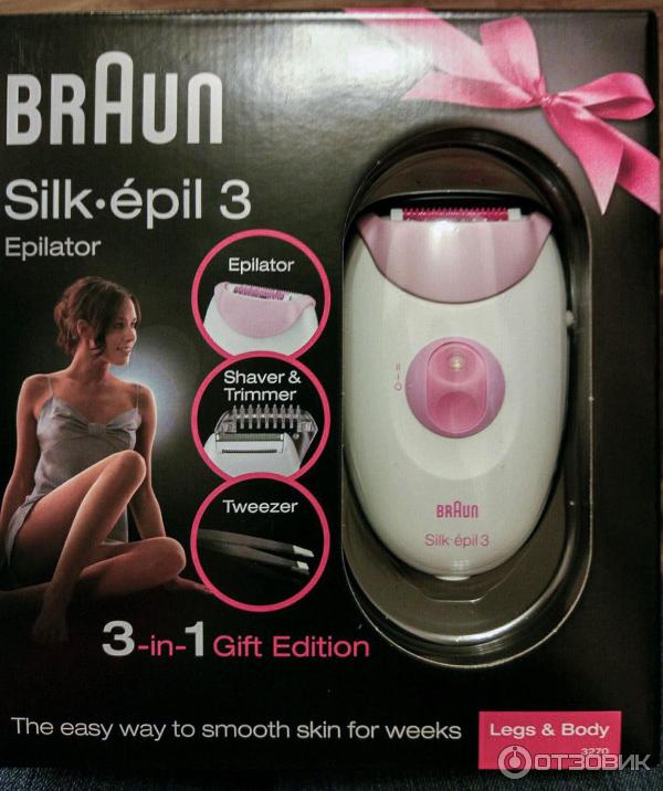 Эпилятор Braun Silk epil 3 фото