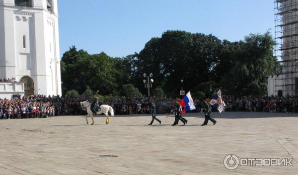 Развод конных и пеших караулов на Красной площади (Россия, Москва) фото