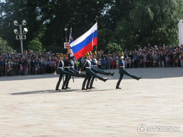 Развод конных и пеших караулов на Красной площади (Россия, Москва) фото