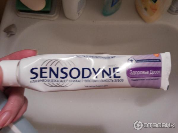 Зубная паста Sensodyne Здоровье десен фото