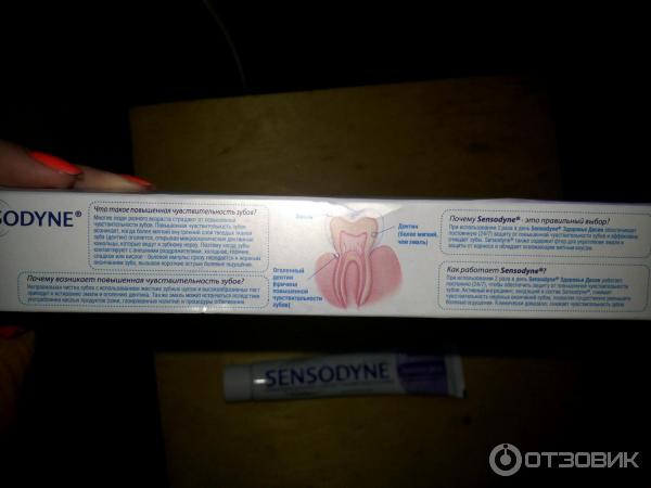 Зубная паста Sensodyne Здоровье десен фото